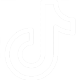 A white and black logo of the symbol for tiktok.