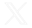 A white x in the shape of an x.